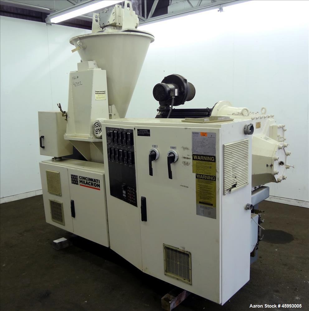 Used 1998 CINCINNATI MILACRON "E55 PINNACLE" Twin Screw Extruder