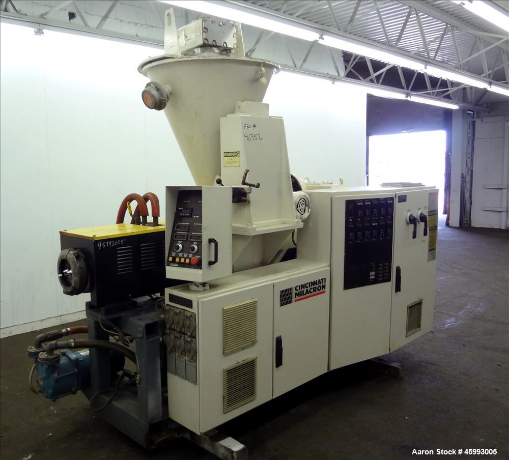 Used 1998 CINCINNATI MILACRON "E55 PINNACLE" Twin Screw Extruder