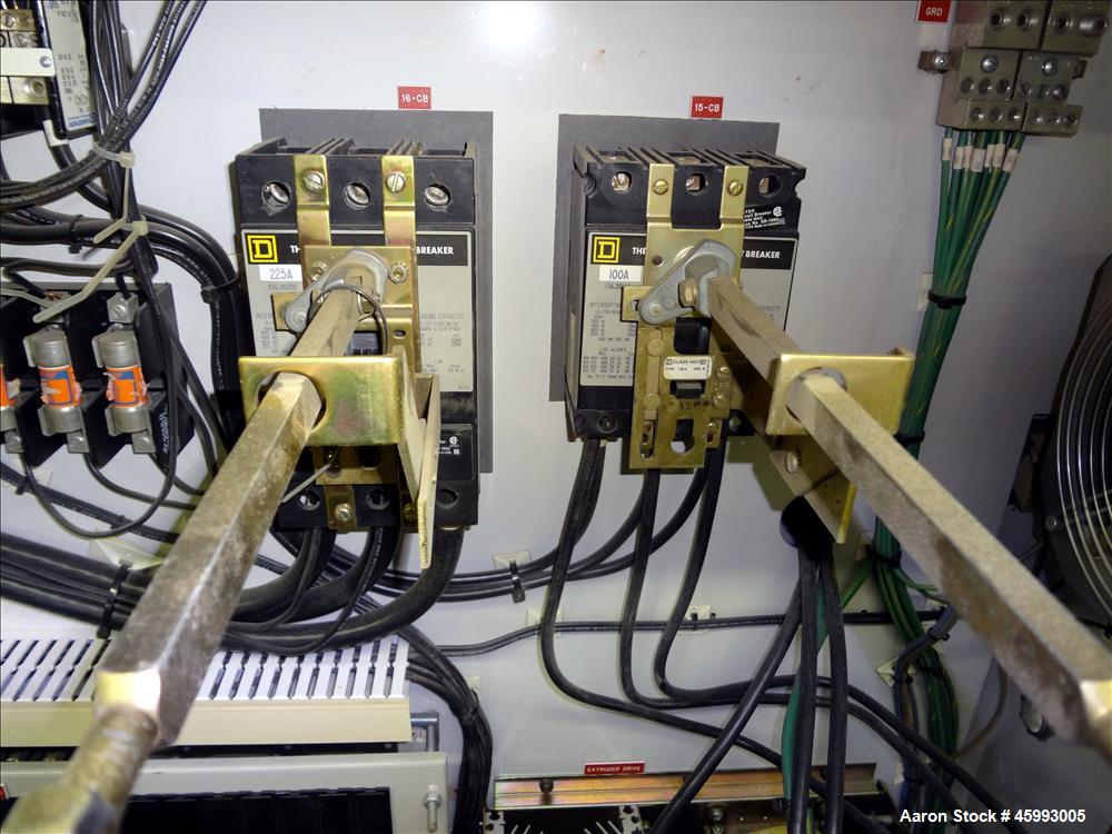 Used 1998 CINCINNATI MILACRON "E55 PINNACLE" Twin Screw Extruder