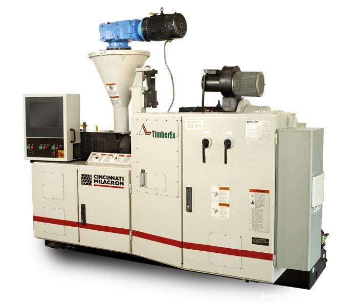 Used Cincinnati Milacron TC Series 55mm Counter-Rotating Twin Screw Extruder