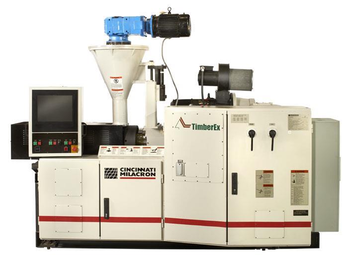 Used Cincinnati Milacron TC Series 55mm Counter-Rotating Twin Screw Extruder