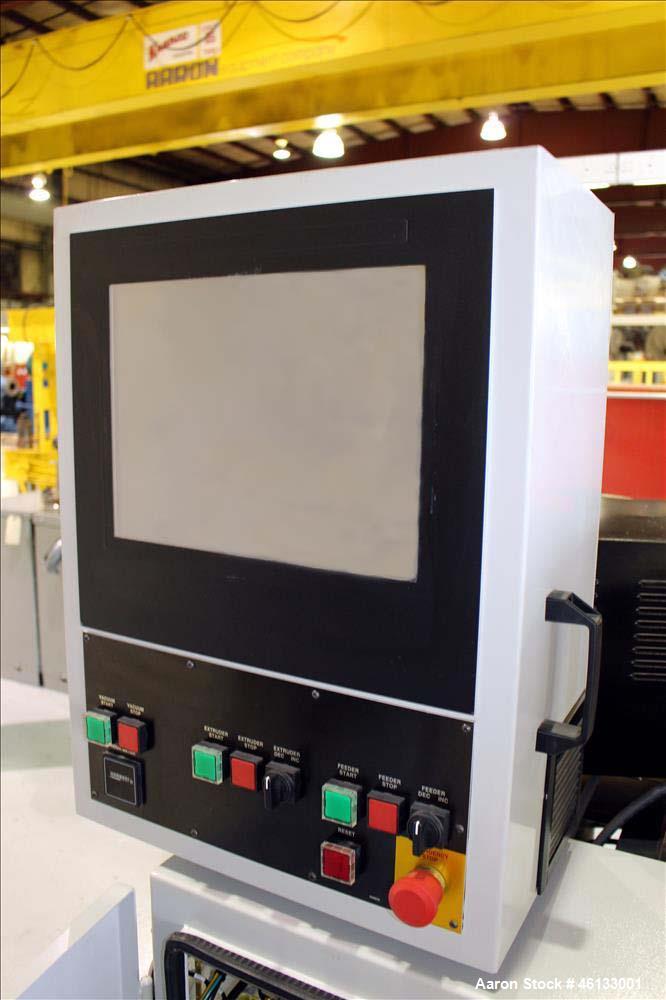 Used Cincinnati Milacron TC Series 55mm Counter-Rotating Twin Screw Extruder