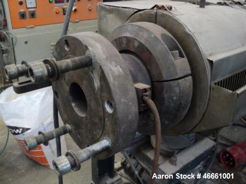 Used Cincinnati, Model Titan 58. Outputs up to 150 kg/h for PVC profile Outputs up to 270 kg/h for PVC pipe Ideal for PVC pipe and profiles SecuRe relay control as standard for easy operation Analog ...