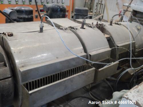 Used Cincinnati, Model Titan 58. Outputs up to 150 kg/h for PVC profile Outputs up to 270 kg/h for PVC pipe Ideal for PVC pipe and profiles SecuRe relay control as standard for easy operation Analog ...