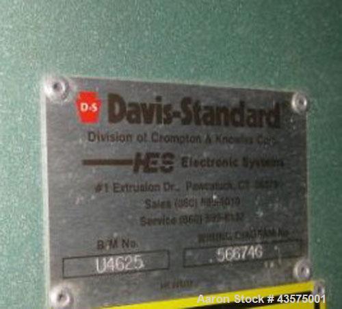 Used Davis Standard Gemini Parallel 94mm Counter-Rotating Twin Screw Extruder, 