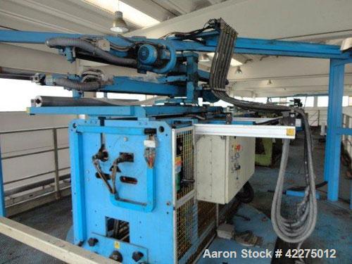 Used Ghioldi Co-Extrusion Plant made of Nr 2 extruders, diameter 55 mm, 78 kW with Oemer inverter, 30 L/D + Nr 1 extruder diameter 75 mm, 142 kW, with Oemer inverter, 30 L/D. Nr 3 lever type screen c...