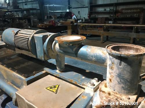 Industrial Twin Screw Extruder –  Krauss Maffei Model KMD90, Electrically Heated, Oil Cooled Barrel
