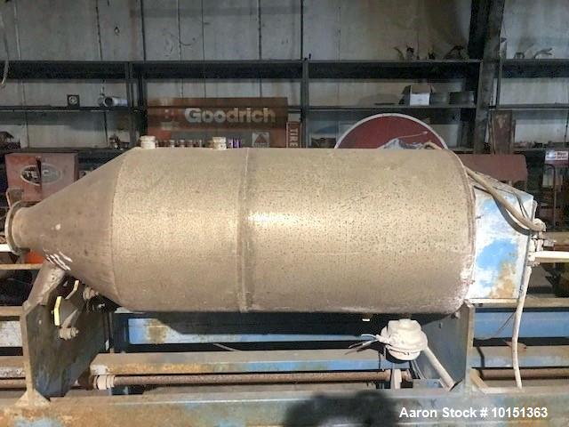 Used 90mm Krauss Maffei Model KMD90 Counter-Rotating Twin Screw Extruder
