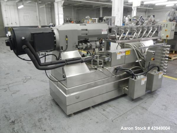 Used Leistritz Twin Screw Wet Granulation System 