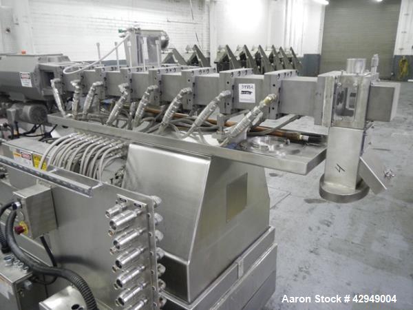 Used Leistritz Twin Screw Wet Granulation System 