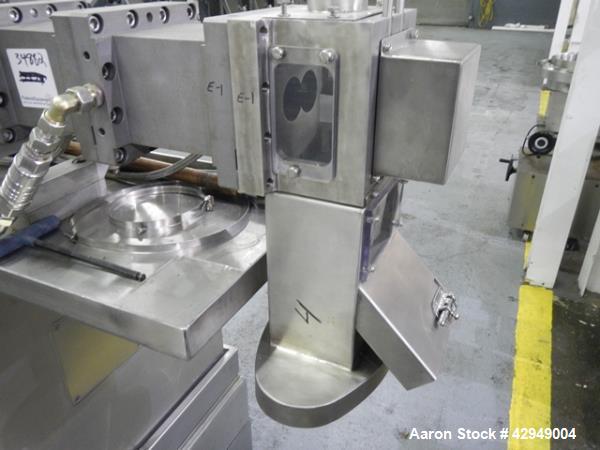 Used Leistritz Twin Screw Wet Granulation System 