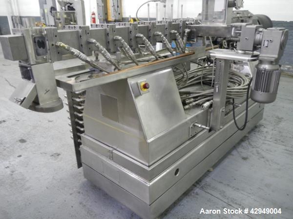Used Leistritz Twin Screw Wet Granulation System 