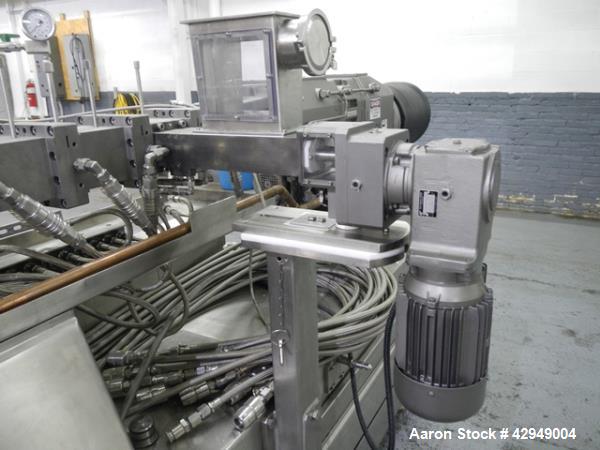 Used Leistritz Twin Screw Wet Granulation System 