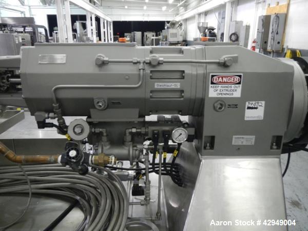 Used Leistritz Twin Screw Wet Granulation System 