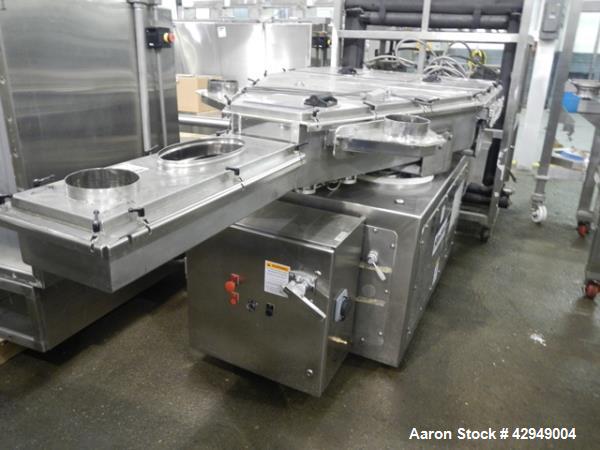 Used Leistritz Twin Screw Wet Granulation System 