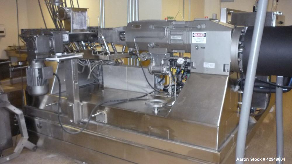 Used Leistritz Twin Screw Wet Granulation System 