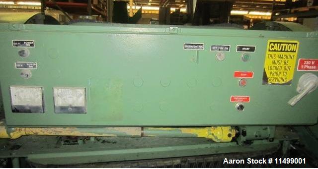 Unused-Used: Leistritz Twin Screw Extruder, Model LSM 34 GL. 34 mm counter rotating screw, 11 kw motor, air cooled, machine ...