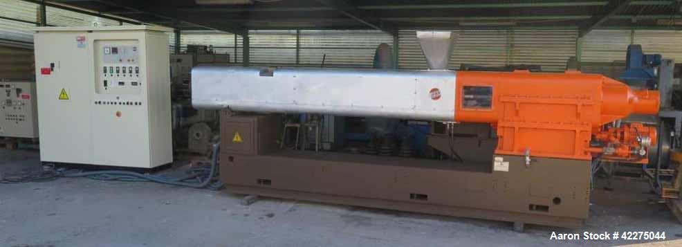 Used ICMA San Giorgio Twin Screw Counter Rotating Extruder
