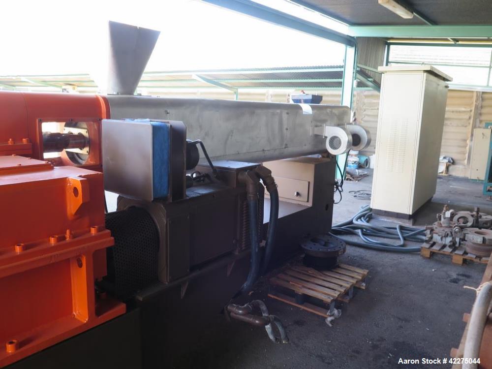 Used ICMA San Giorgio Twin Screw Counter Rotating Extruder