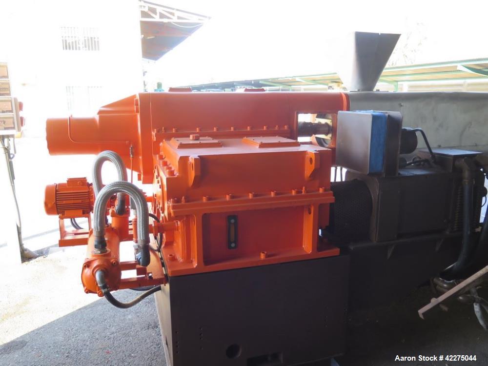 Used ICMA San Giorgio Twin Screw Counter Rotating Extruder