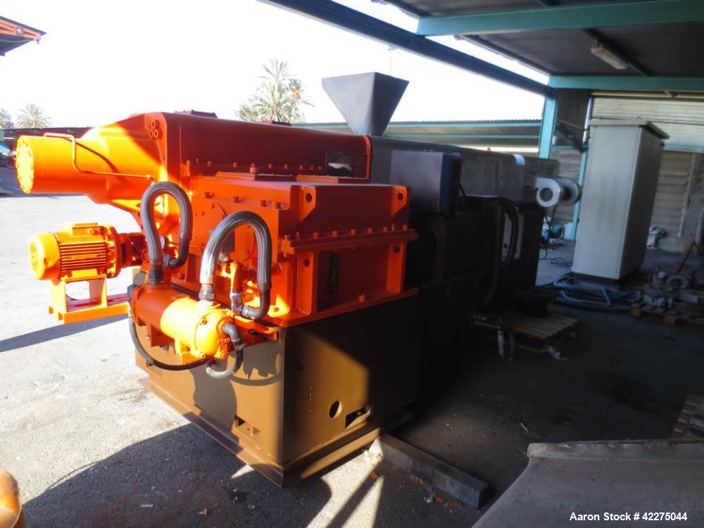 Used ICMA San Giorgio Twin Screw Counter Rotating Extruder