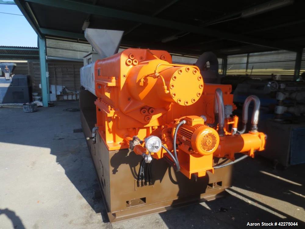 Used ICMA San Giorgio Twin Screw Counter Rotating Extruder