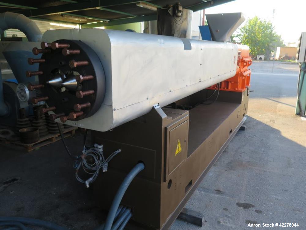 Used ICMA San Giorgio Twin Screw Counter Rotating Extruder