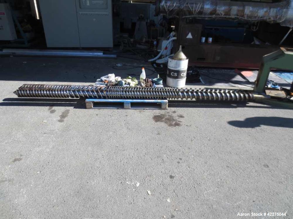 Used ICMA San Giorgio Twin Screw Counter Rotating Extruder