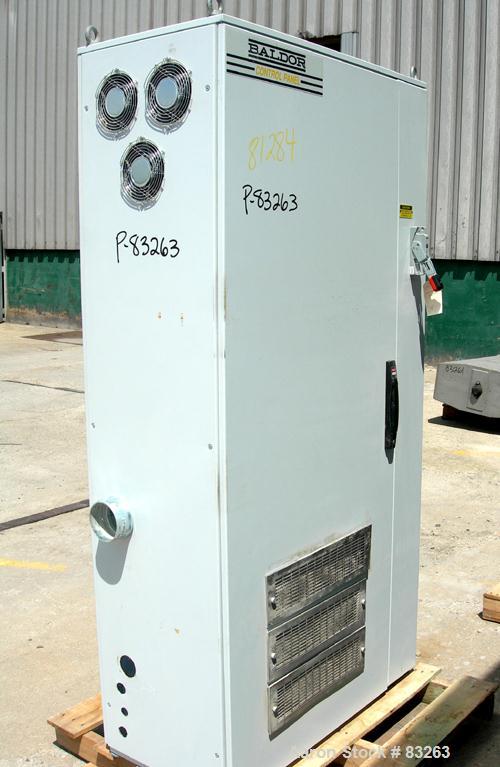 USED: Welding Engineers twin screw extruder. 50 mm (2") screw diameter, 42:1 L/D, model HT2.0 Counter rotating non-intermeshing screw design. 5 zone vented oil heat barrel. Feed throat (no hopper). D...