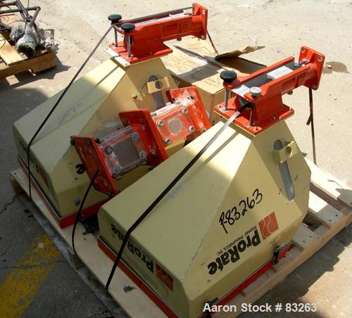 USED: Welding Engineers twin screw extruder. 50 mm (2") screw diameter, 42:1 L/D, model HT2.0 Counter rotating non-intermeshing screw design. 5 zone vented oil heat barrel. Feed throat (no hopper). D...