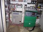 Used American Maplan 40mm Conical Counter-Rotating Twin Screw Extruder, model CON40