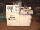 Used 40mm American Maplan Conical Counter Rotating Twin Screw Extruder, Model Con-40.  15 Hp DC motor with SCR. Electrically heated with 4 barrel zones and 3 die zones. Air cooled with hopper and 1 h...