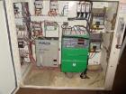 Used 40mm American Maplan Conical Counter Rotating Twin Screw Extruder, Model Con-40.  15 Hp DC motor with SCR. Electrically heated with 4 barrel zones and 3 die zones. Air cooled with hopper and 1 h...