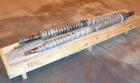 Used American Maplan Approximate 62mm Counter-Rotating Twin Screw Extruder, Model DSK62. (2) 2.44