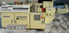 USED: American Maplan conical counter-rotating twin screw extruder, 62 mm, model DSK62. Approximate 47.1:1 gearbox ratio. Built-in oil heating and cooling with tank, heat exchanger and pump. 4 zone t...