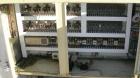 USED: American Maplan conical counter-rotating twin screw extruder, 62 mm, model DSK62. Approximate 47.1:1 gearbox ratio. Built-in oil heating and cooling with tank, heat exchanger and pump. 4 zone t...
