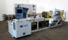 Used American Maplan 110mm Counter-Rotating Twin Screw Extruder, Model TS-110.  Approximate 26 to 1 L/D ratio.  Top vented barrel with electrically heated 1 and 2 barrel zones, zones 3, 4, and 5 offe...