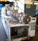 Used American Maplan 110 mm Counter-Rotating Twin Screw Extruder, Model TS-110