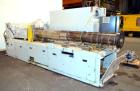 Used American Maplan 110 mm Counter-Rotating Twin Screw Extruder, Model TS-110
