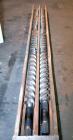 Used American Maplan 110 mm Counter-Rotating Twin Screw Extruder, Model TS-110
