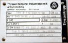 Used American Maplan 110 mm Counter-Rotating Twin Screw Extruder, Model TS-110