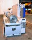 Used American Maplan 110 mm Counter-Rotating Twin Screw Extruder, Model TS-110. Approximately 26 to 1 L/D ratio. Top vented barrel with electrically heated 1 and 2 barrel zones, zones 3, 4, and 5 off...