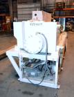 Used American Maplan 110 mm Counter-Rotating Twin Screw Extruder, Model TS-110. Approximately 26 to 1 L/D ratio. Top vented barrel with electrically heated 1 and 2 barrel zones, zones 3, 4, and 5 off...