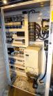 Used American Maplan 110 mm Counter-Rotating Twin Screw Extruder, Model TS-110. Approximately 26 to 1 L/D ratio. Top vented barrel with electrically heated 1 and 2 barrel zones, zones 3, 4, and 5 off...