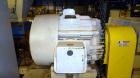 Used American Maplan 110 mm Counter-Rotating Twin Screw Extruder, Model TS-110. Approximately 26 to 1 L/D ratio. Top vented barrel with electrically heated 1 and 2 barrel zones, zones 3, 4, and 5 off...