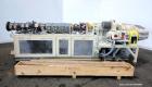 Used American Maplan 88mm Counter-Rotating Twin Screw Extruder, Model TS-88. Approximate 24 to 1 L/D ratio. (10) barrel zones, (1) section top vented, Electrically heated, liquid cooled. (2) Intermes...