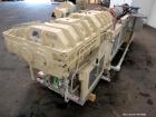 Used American Maplan 88mm Counter-Rotating Twin Screw Extruder, Model TS-88. Approximate 24 to 1 L/D ratio. (10) barrel zones, (1) section top vented, Electrically heated, liquid cooled. (2) Intermes...