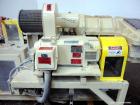 Used American Maplan 88mm Counter-Rotating Twin Screw Extruder, Model TS-88. Approximate 24 to 1 L/D ratio. (10) barrel zones, (1) section top vented, Electrically heated, liquid cooled. (2) Intermes...