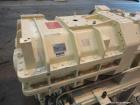 Used American Maplan 88mm Counter-Rotating Twin Screw Extruder, Model TS-88. Approximate 24 to 1 L/D ratio. (10) barrel zones, (1) section top vented, Electrically heated, liquid cooled. (2) Intermes...