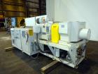 Used American Maplan 92mm Counter-Rotating Twin Screw Extruder, Model TS-92. Approximate 26 to 1 L/D ratio. 5 Zone barrel, (1) section top vented. Electrically heated, liquid cooled with pump, tank, ...